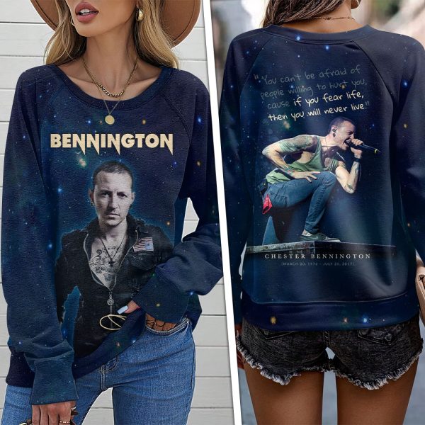 Linkin Park x Chester Bennington Round Neck Raglan Sleeve Sweatshirt – HOATT 6800