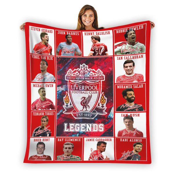 Liverpool FC Flannel Blanket - MAITM 8438