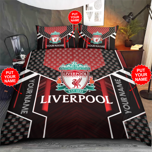 Personalized Liverpool FC Bedding set - MAITM 8437