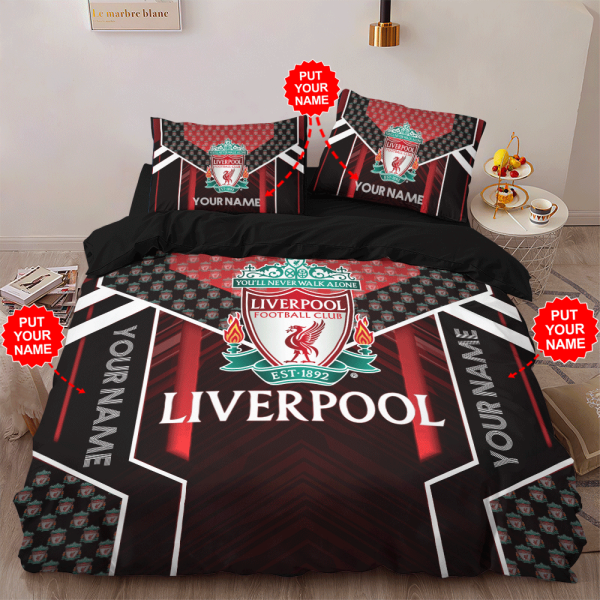 Personalized Liverpool FC Bedding set - MAITM 8437