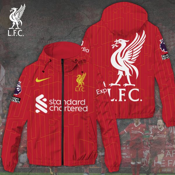 Liverpool FC 3D Windbreaker Jacket - TANTN 8735