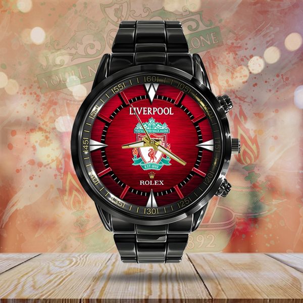 Liverpool FC x Rolex Black Stainless Steel Watch - MAITM 8355