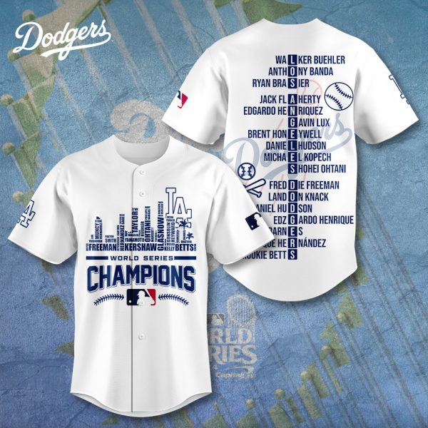 Los Angeles Dodgers Baseball Jersey - TANTN 8606