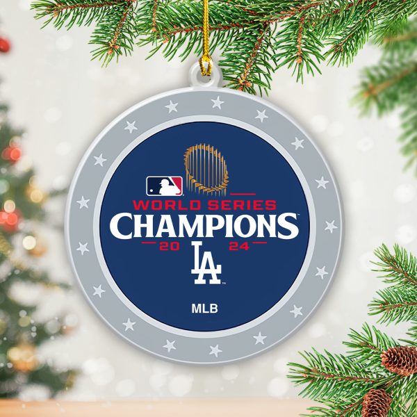 6PCS Los Angeles Dodgers Custom Shape 2-sided Acrylic Ornament – TANTN 9063