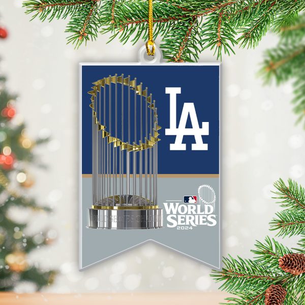 6PCS Los Angeles Dodgers Custom Shape 2-sided Acrylic Ornament – TANTN 9063