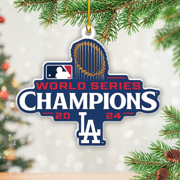 Los Angeles Dodgers Custom Shape 2-sided Acrylic Ornament – TANTN 9075.4