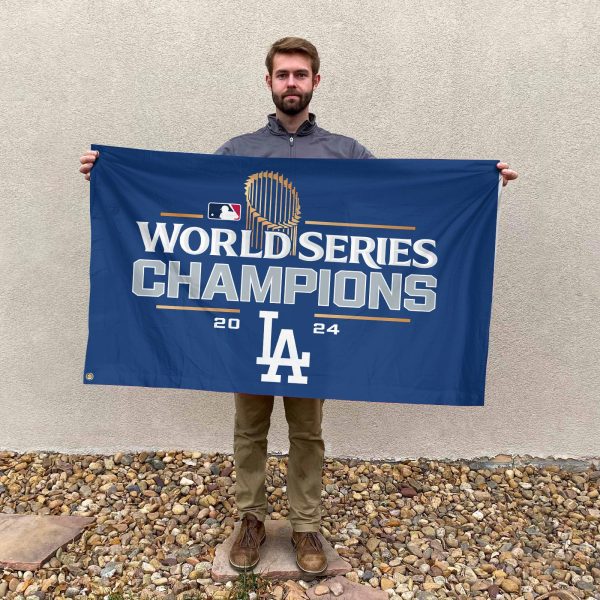 Los Angeles Dodgers 3D House Flag - TANTN 9062