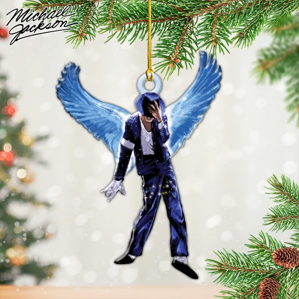 Michael Jackson Custom Shape 2-sided Acrylic Ornament – HOATT 6628