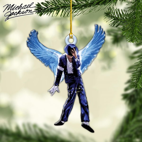 Michael Jackson Custom Shape 2-sided Acrylic Ornament – HOATT 6628