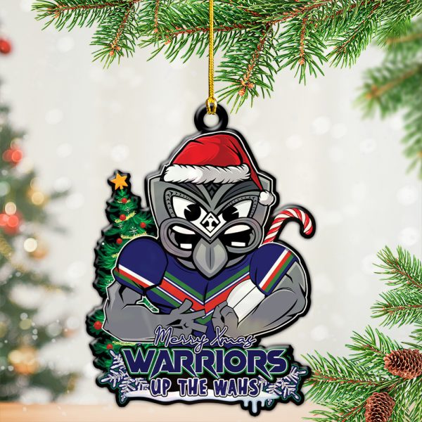 New Zealand Warriors Custom Shape 1-sided Acrylic Ornament - HOATT 6537