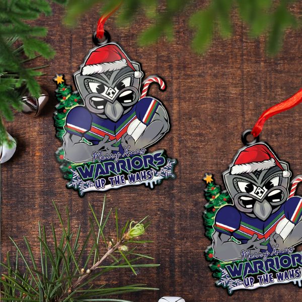 New Zealand Warriors Custom Shape 1-sided Acrylic Ornament - HOATT 6537