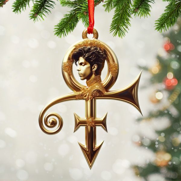 Prince Custom Shape Clear 1-sided Acrylic Ornament - VANDH 3730