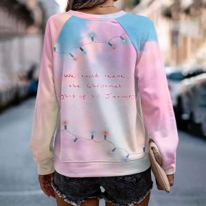 Taylor Swift Round Neck Raglan Sleeve Sweatshirt – HOATT 6770