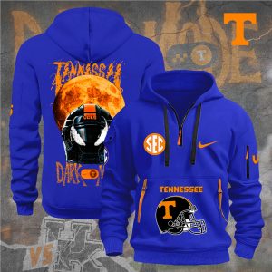 Tennessee Volunteers Football 2D Quarter Zip Hoodie - TANTN 9055