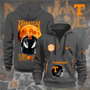 Tennessee Volunteers Football 2D Quarter Zip Hoodie - TANTN 9055