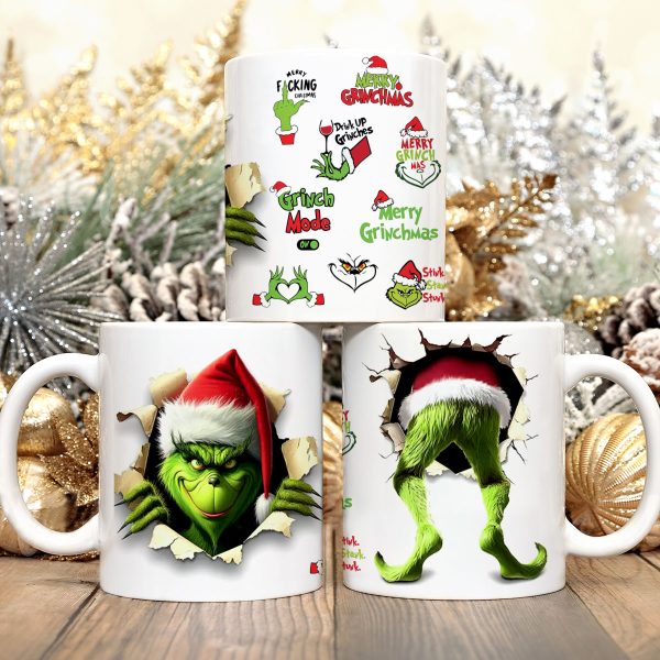 The Grinch Ceramic Mug - HOATT 6798