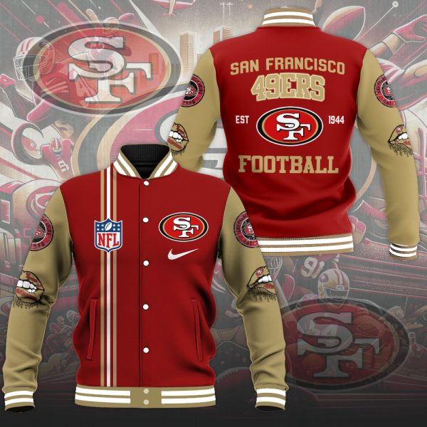 San Francisco 49ers Varsity Jacket - MAITM 8498