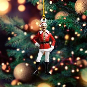 Freddie Mercury Custom Shape 2-sided Acrylic Ornament - MAITM 8906.3
