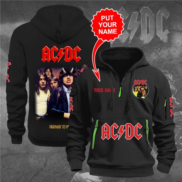 Personalized Rock Music 2D Quarter Zip Hoodie - MAITM 8770