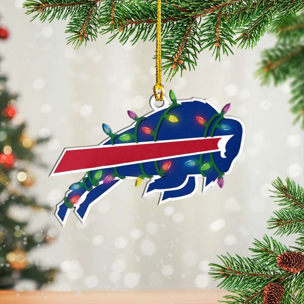Buffalo Bills Custom Shape 2-sided Acrylic Ornament – MAITM 8883