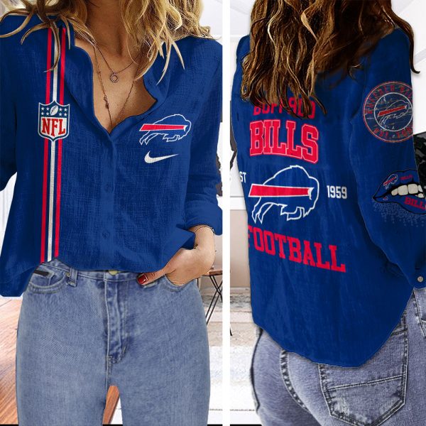 Buffalo Bills 3D Linen Shirt - MAITM 8712