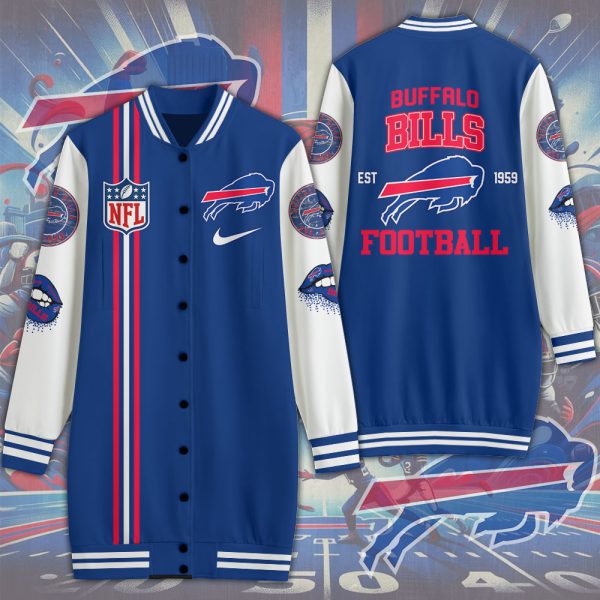 Buffalo Bills 3D Women's Long Jersey - MAITM 8713
