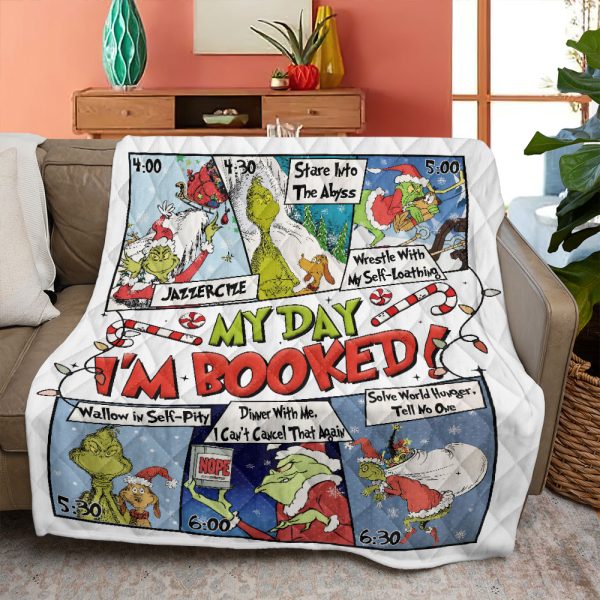 The Grinch Quilt Blanket - HOATT 6945