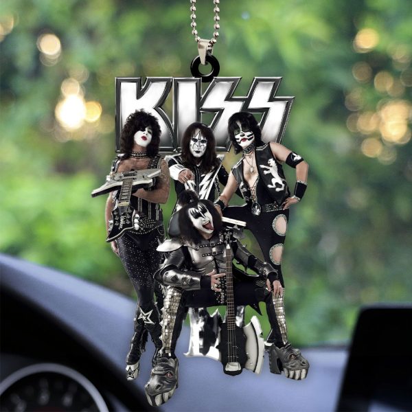 Kiss Band Custom Shape 1-sided Acrylic Car Ornament - HOATT 7019