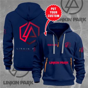Personalized Linkin Park 2D Quarter Zip Hoodie - MAITM 8895