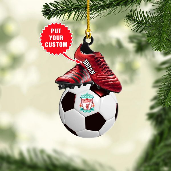 Personalized Liverpool FC Custom Shape 2-sided Acrylic Ornament – MAITM 8886