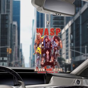 W.A.S.P. Custom Shape Clear 1-sided Car Ornament - HOATT 7092