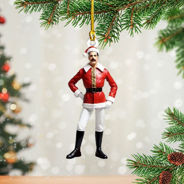 6PCS Freddie Mercury Custom Shape 2-sided Acrylic Ornament - MAITM 8906