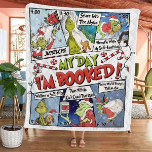 The Grinch Quilt Blanket - HOATT 6945