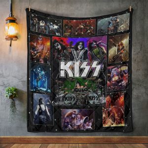 Kiss Band Quilt Blanket - GNE 2081