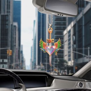 Bon Jovi Custom Shape 2-sided Acrylic Car Ornament - MAITM 8804