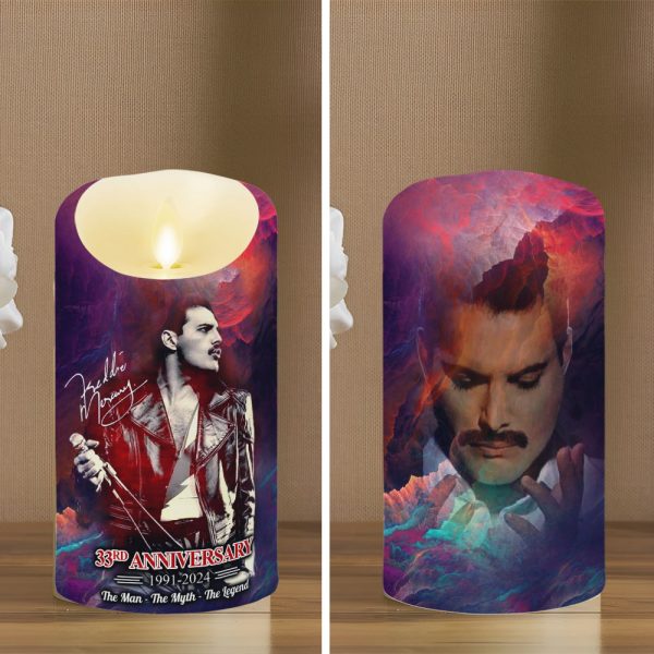Freddie Mercury Led Candle - MAITM 8757