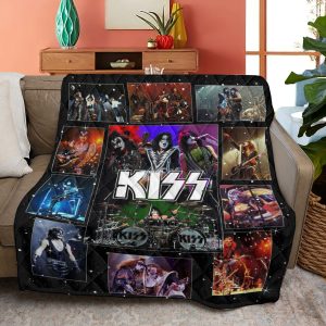 Kiss Band Quilt Blanket - GNE 2081