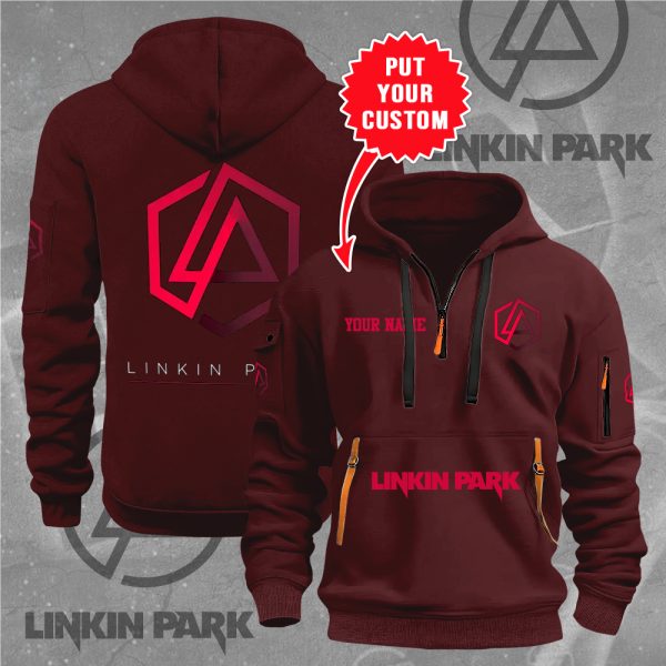 Personalized Linkin Park 2D Quarter Zip Hoodie - MAITM 8895