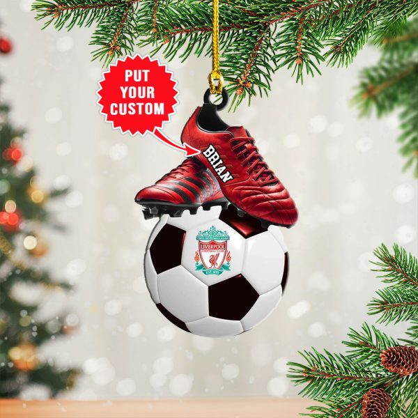 Personalized Liverpool FC Custom Shape 2-sided Acrylic Ornament – MAITM 8886