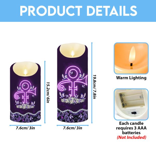 Prince Led Candle - MAITM 8821