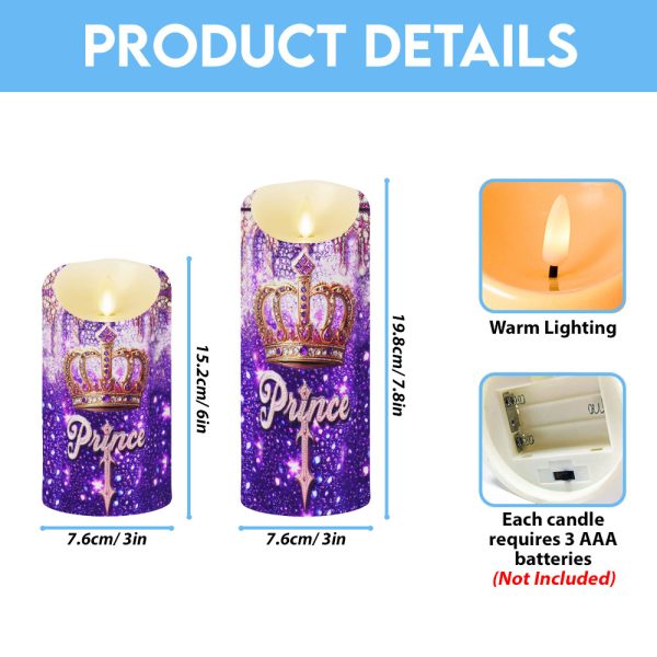Prince Led Candle - MAITM 8827