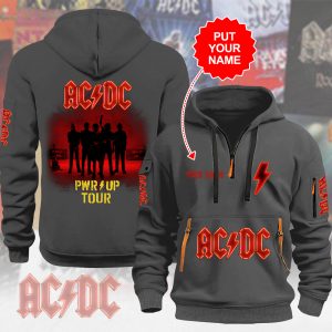 Personalized Rock Music 2D Quarter Zip Hoodie - MAITM 8769