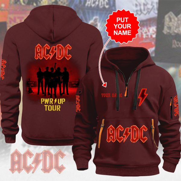 Personalized Rock Music 2D Quarter Zip Hoodie - MAITM 8769