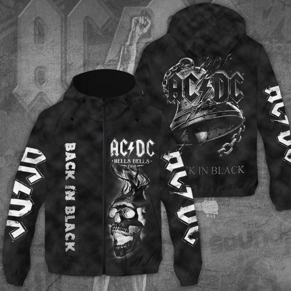 Rock Music 3D Windbreaker Jacket - MAITM 8870