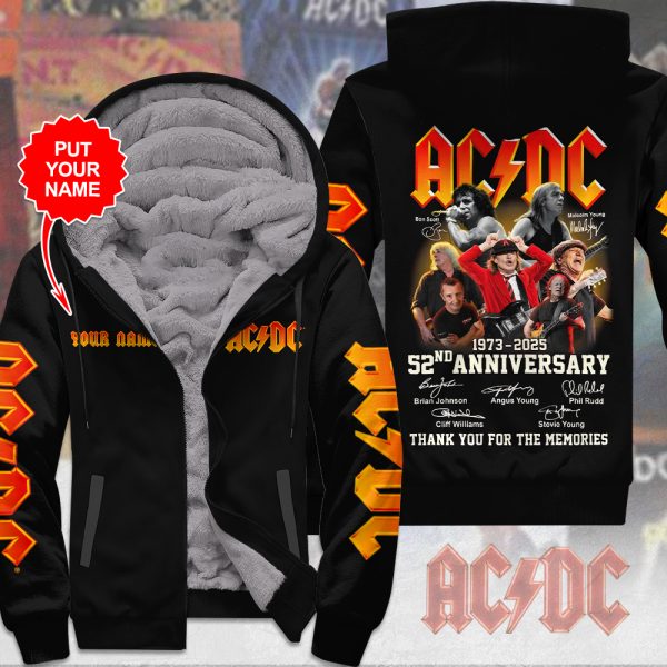 Personalized Rock Music 3D Fleece Zip Up Hoodie - MAITM 8809
