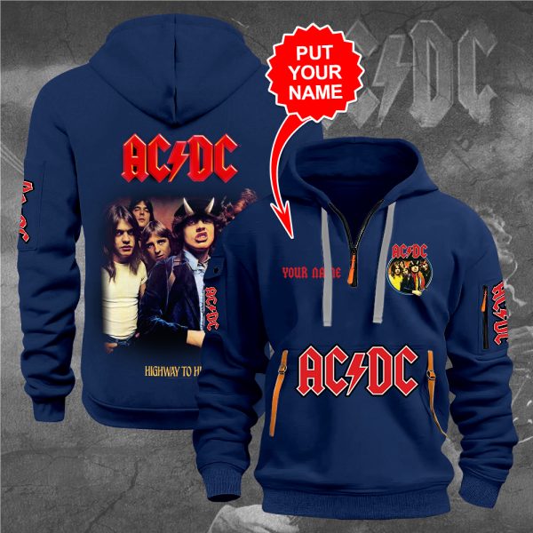 Personalized Rock Music 2D Quarter Zip Hoodie - MAITM 8770