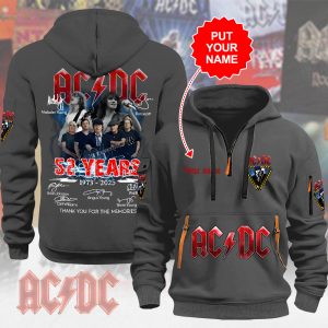 Personalized Rock Music 2D Quarter Zip Hoodie - MAITM 8808