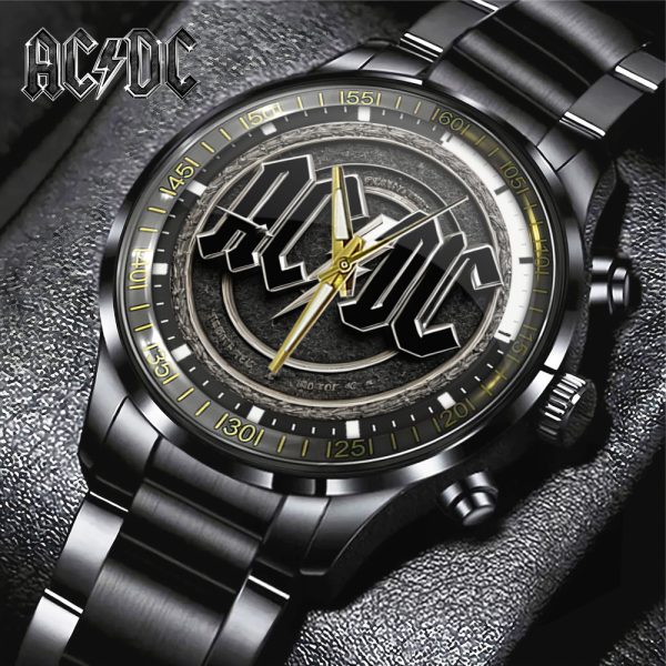 Rock Music Black Stainless Steel Watch - GNE 2022