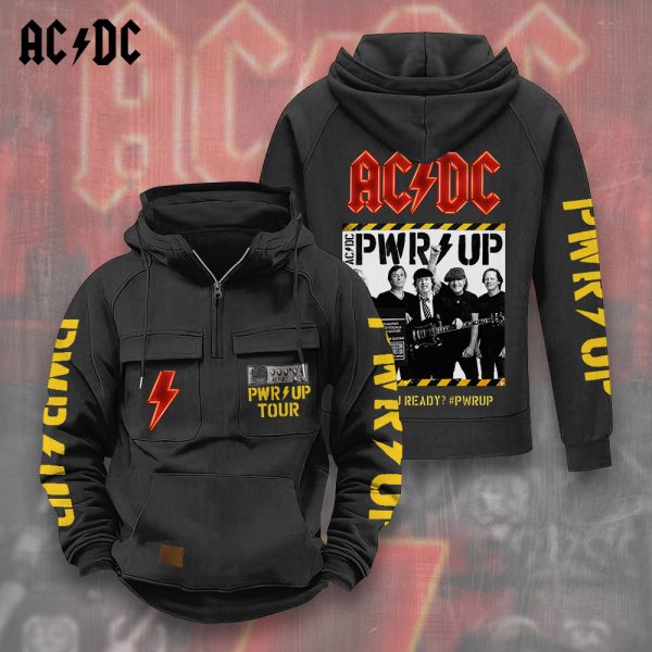Rock Music 2D Vintage Quarter Zip Hoodie - GNE 2005