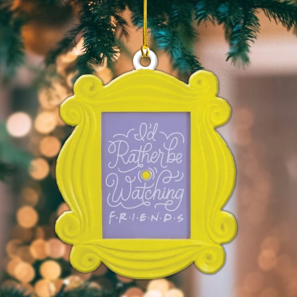 Friends Custom Shape 2-sided Acrylic Ornament - ANHNV 5579.1